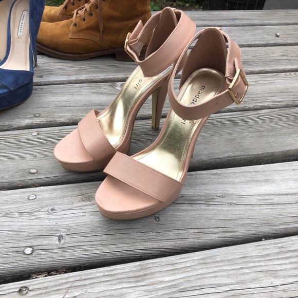 Madden Girl ankle strap platform stilettos - Picture 2 of 6